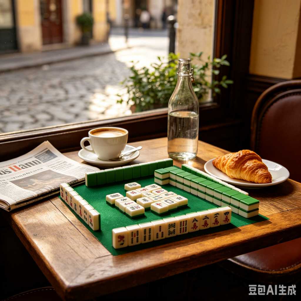 large print mahjong set