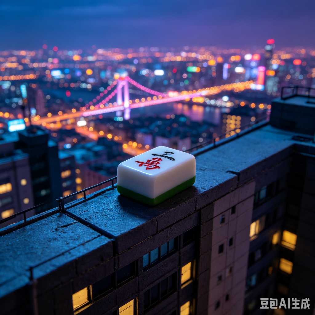 hotel room mahjong set