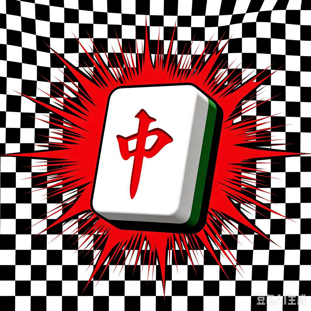 stylish text mahjong set