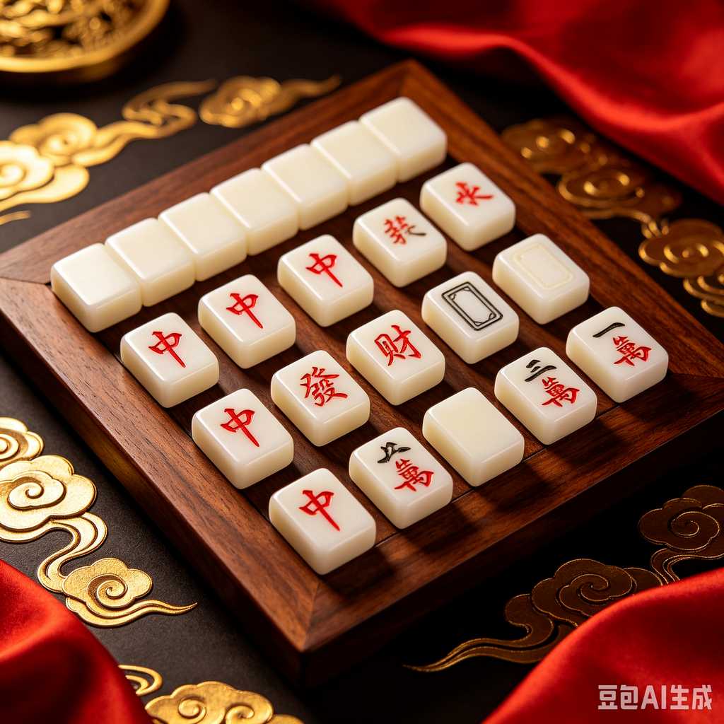 mahjong rack set of four
