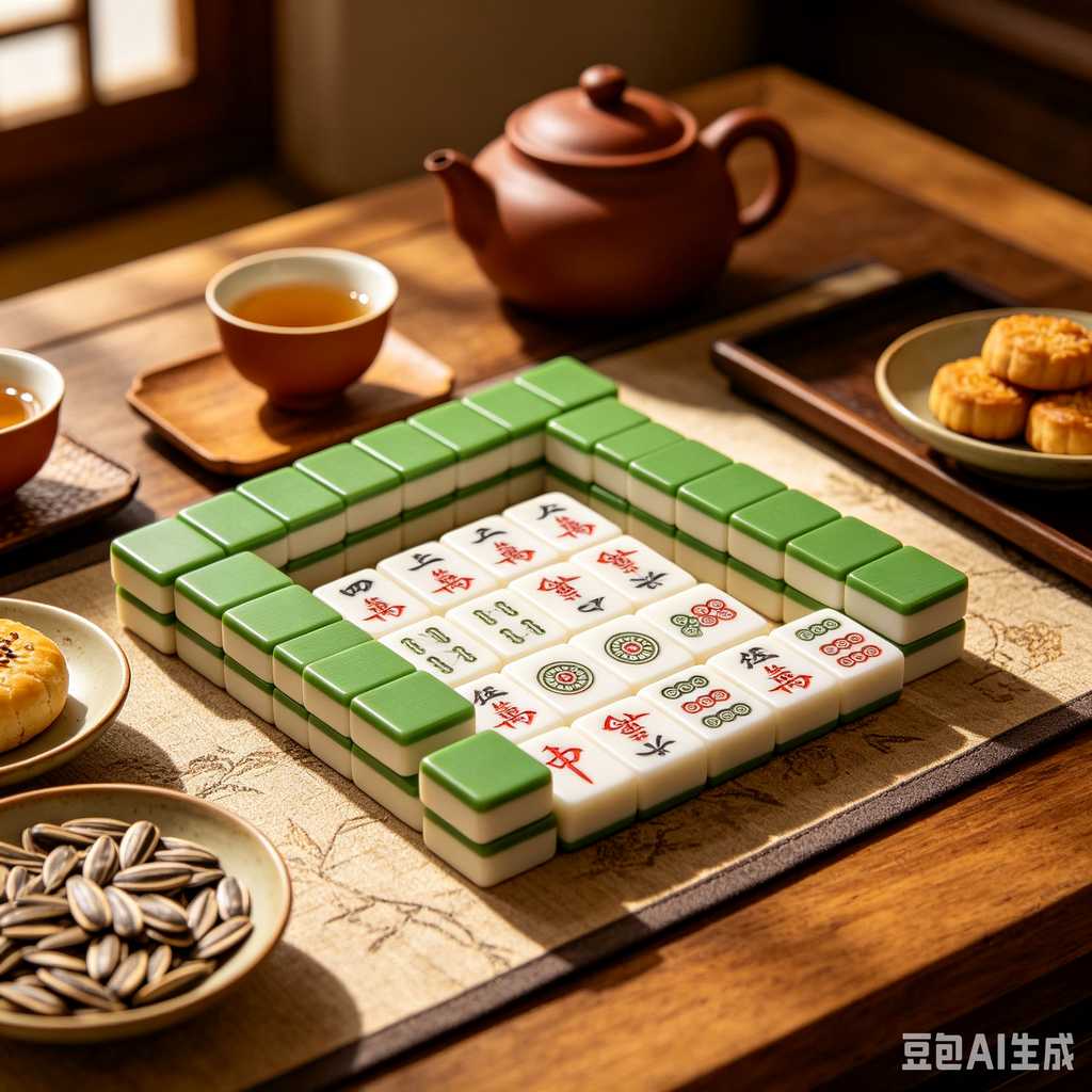 vintage gift mahjong set